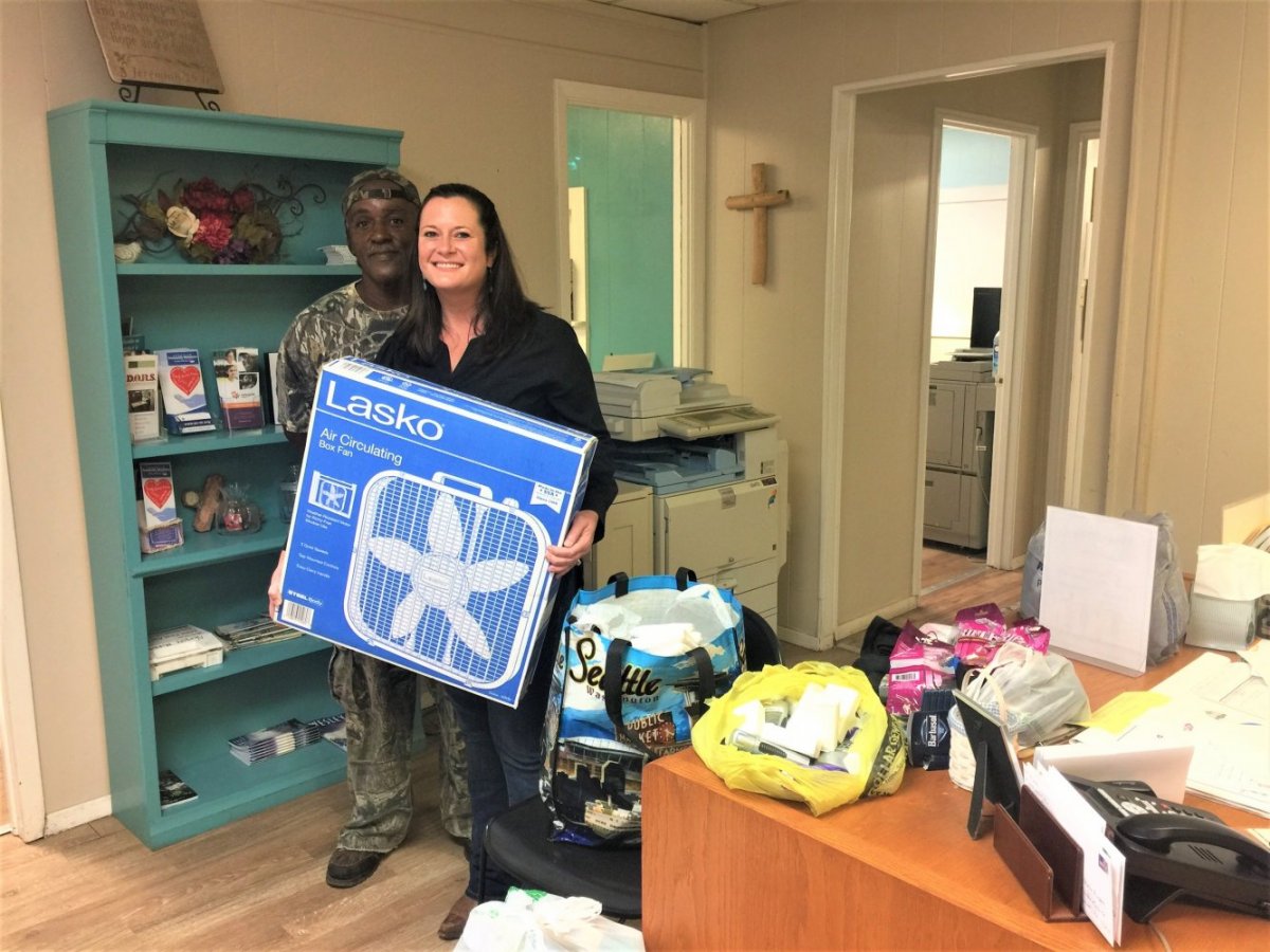 Raceway Division collects Summer necessities for Newgate Mission